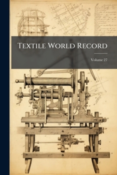 Paperback Textile World Record; Volume 27 Book