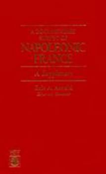 Hardcover A Documentary Survey of Napoleonic France: A Supplement Book