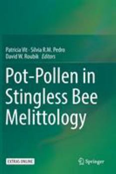 Hardcover Pot-Pollen in Stingless Bee Melittology Book