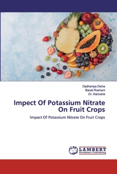 Paperback Impect Of Potassium Nitrate On Fruit Crops Book