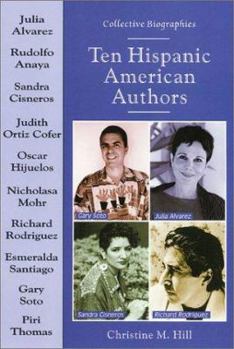 Library Binding Ten Hispanic American Authors Book