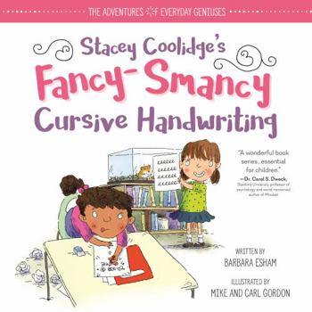 Hardcover Stacey Coolidge Fancy-Smancy Cursive Handwriting Book
