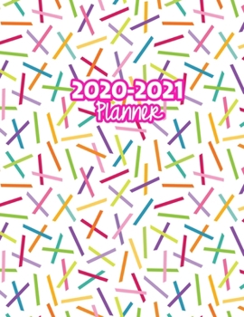 2020-2021 Planner: Two Year Calendar Organizer and Goal Journal | January 2020 - December 2021 Daily, Weekly and Monthly Planner Book with Back Sticker Expression Wall for 2 Years | Design Code 339953