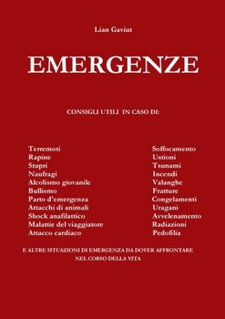 Paperback Emergenze [Italian] Book