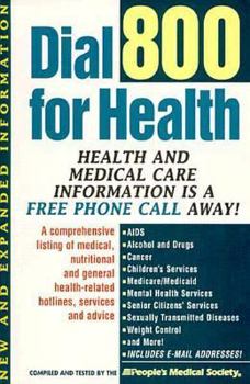 Paperback Dial 800 for Health Book