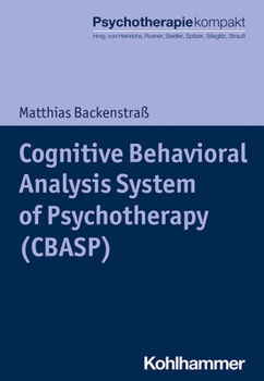 Paperback Cognitive Behavioral Analysis System of Psychotherapy (Cbasp) [German] Book