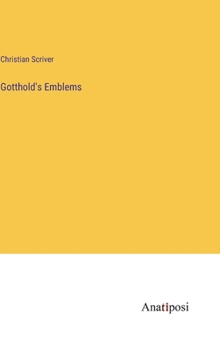Hardcover Gotthold's Emblems Book