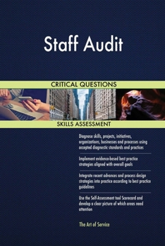 Paperback Staff Audit Critical Questions Skills Assessment Book