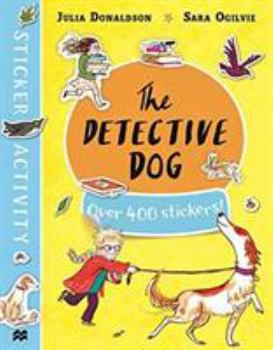 Paperback The Detective Dog Sticker Book