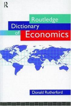 Paperback Routledge Dictionary of Economics Book