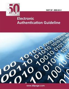 Paperback Electronic Authentication Guideline Book