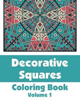 Paperback Decorative Squares Coloring Book (Volume 1) Book