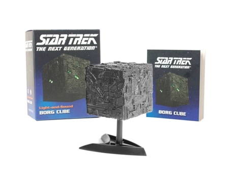 Paperback Star Trek: Light-And-Sound Borg Cube Book