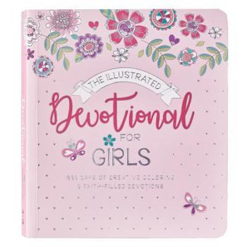 Imitation Leather Illustrated Devotional for Girls Softcover Book