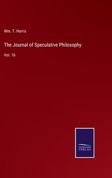 Hardcover The Journal of Speculative Philosophy: Vol. 16 Book