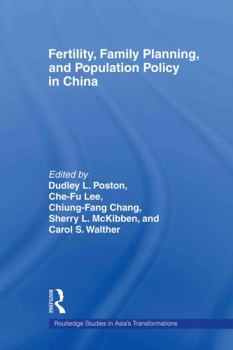 Paperback Fertility, Family Planning and Population Policy in China Book