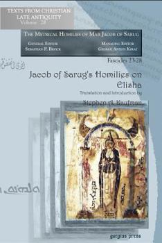 Paperback Jacob of Sarug's Homilies on Elisha Book