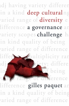 Paperback Deep Cultural Diversity: A Governance Challenge Book