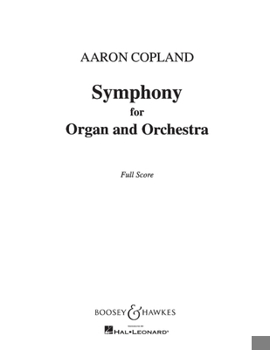 Paperback Symphony for Organ and Orchestra: Full Score Book