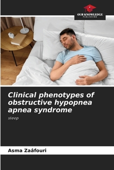 Paperback Clinical phenotypes of obstructive hypopnea apnea syndrome Book