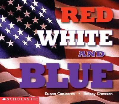 Paperback Red, White, and Blue (Social Studies Emergent Readers) Book