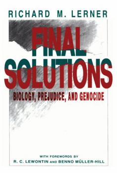 Hardcover Final Solutions: Biology, Prejudice, and Genocide Book