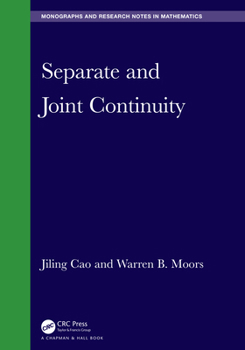 Hardcover Separate and Joint Continuity Book