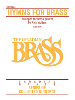Paperback Hymns for Brass: Trombone Book