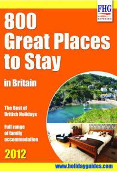Paperback 800 Great Places to Stay in Britain Book