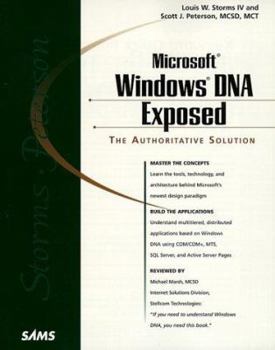 Paperback Microsoft Windows DNA Exposed Book