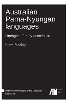 Hardcover Australian Pama--Nyungan languages Book