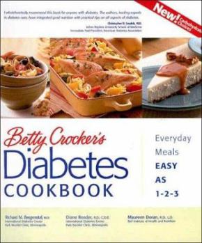 Hardcover Betty Crocker's Diabetes Cookbook: Everyday Meals Easy as 1-2-3 Book