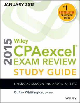 Paperback Wiley Cpaexcel Exam Review 2015 Study Guide (January): Financial Accounting and Reporting Book
