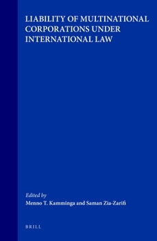 Hardcover Liability of Multinational Corporations Under International Law Book