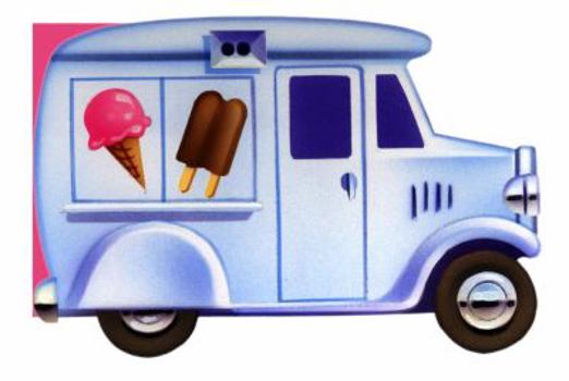 Board book Shiny Ice-Cream Truck Book