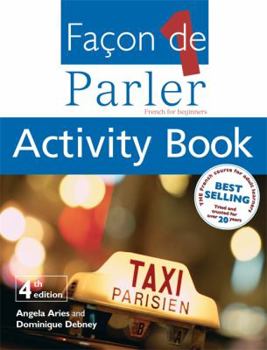 Paperback Facon de Parler 1 Activity Book: French for Beginners Book