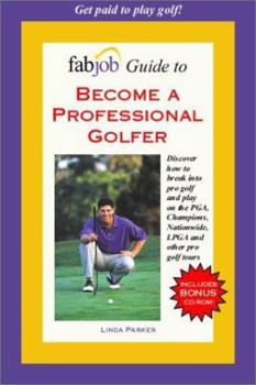 Paperback Become a Professional Golfer [With CDROM] Book