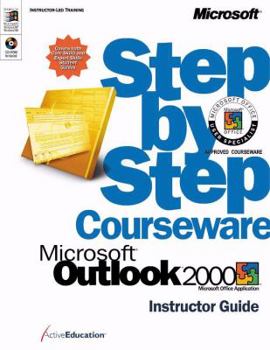 Paperback Microsoft(r) Outlook(r) 2000 Step by Step Courseware Trainer Pack Book