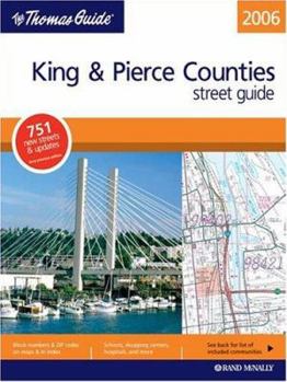 Paperback Thomas Guide King and Pierce Counties Book