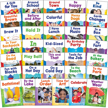 Hardcover High-Frequency Words Grades Prek-K: 36-Book Set Book