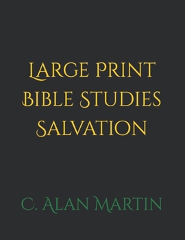 Paperback Large Print Bible Studies Salvation Book