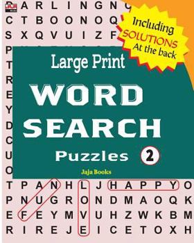 Paperback Large Print WORD SEARCH Puzzles: 100 best puzzles for Seniors (Vol. 2) Book