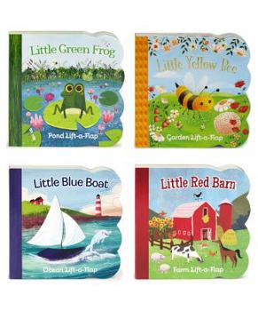 Board book Blue Boat, Green Frog, Red Barn, Yellow Bee 4 Pack Book