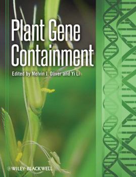 Hardcover Plant Gene Containment Book