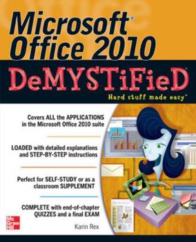 Paperback Microsoft Office 2010 DeMYSTiFieD Book