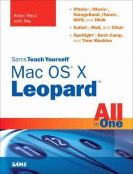 Sams Teach Yourself MAC OS X Leopard All in One (Sams Teach Yourself) - Book  of the Sams Teach Yourself Series