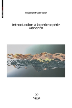 Paperback Introduction à la philosophie védanta [French] Book