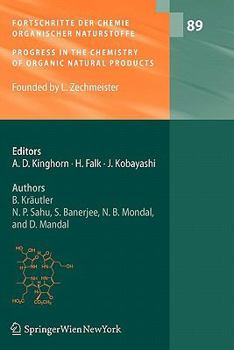Fortschritte der Chemie organischer Naturstoffe / Progress in the Chemistry of Organic Natural Products
