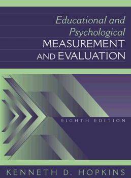 Paperback Educational and Psychological Measurement and Evaluation Book