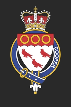 Cooper: Cooper Coat of Arms and Family Crest Notebook Journal (6 x 9 - 100 pages)